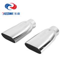 Hot sale high quality Universal twin oval exhaust tips for universal car