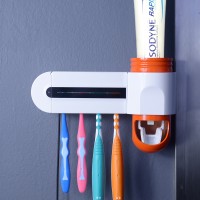 New products looking for distributor sanitizing rate 99.9%  LED UV sterilizer and toothpaste dispenser